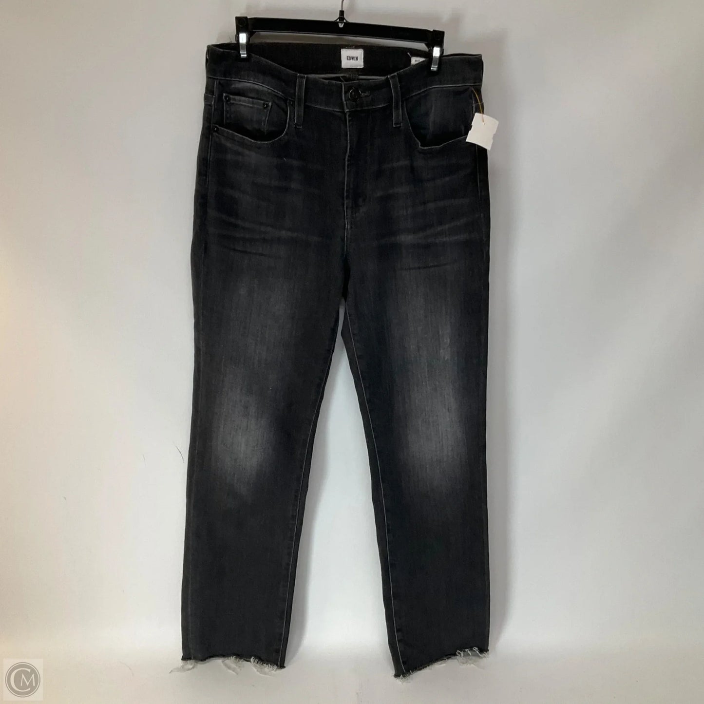 Jeans Skinny By Edwin In Grey, Size: 10
