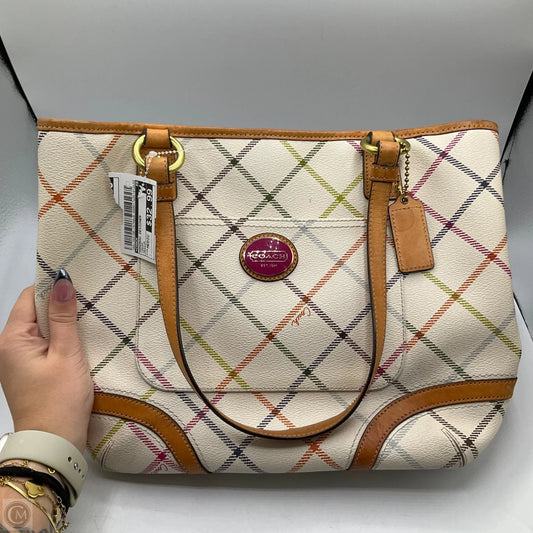 Handbag Designer By Coach, Size: Medium