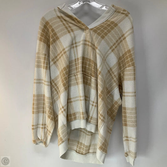 Top Long Sleeve By Aerie In Tan, Size: S