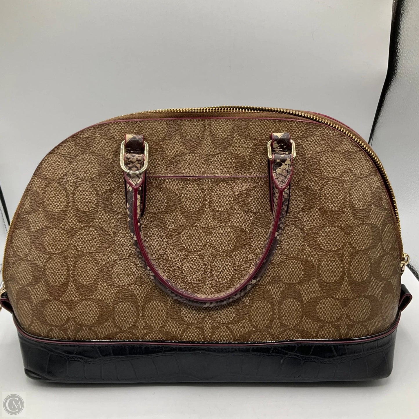 Handbag Designer By Coach, Size: Medium