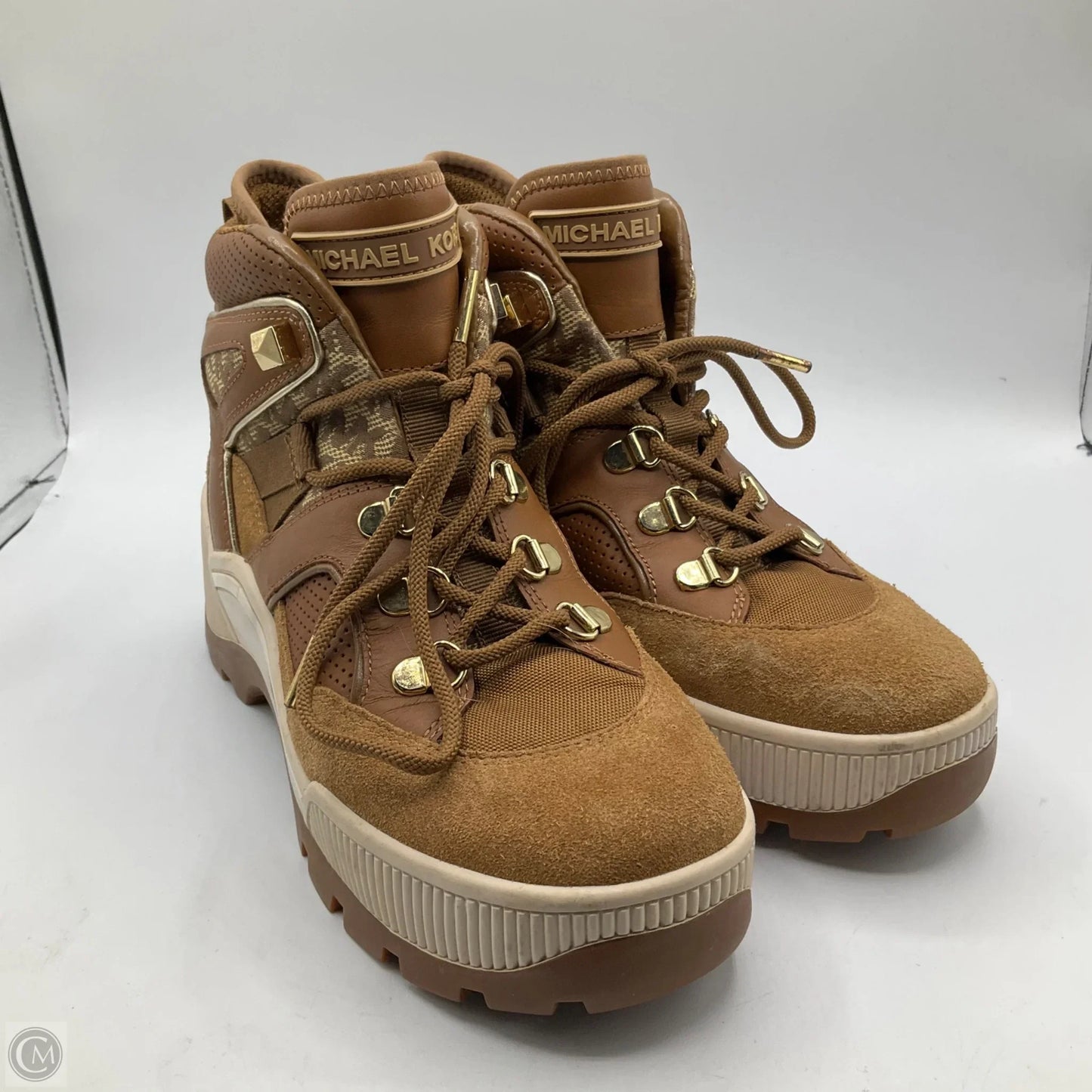 Boots Ankle Flats By Michael By Michael Kors In Brown, Size: 6.5