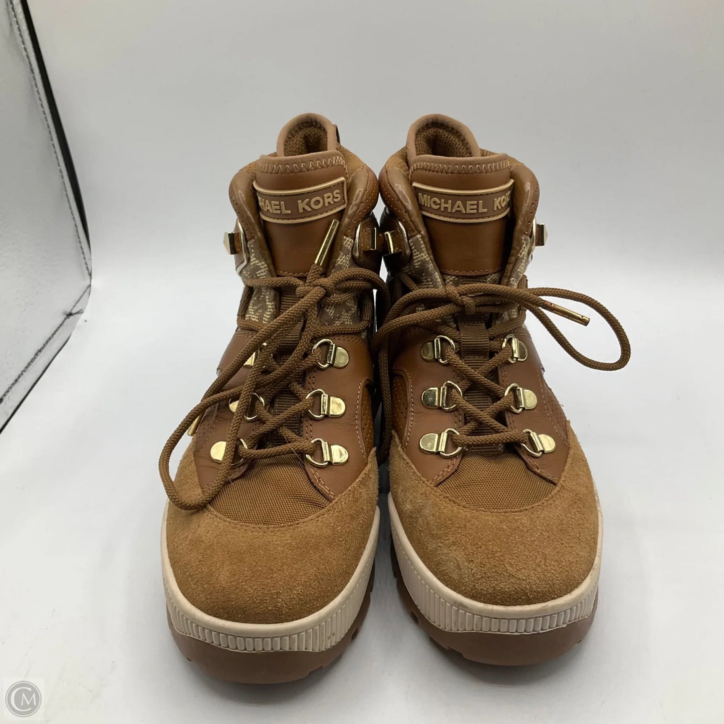 Boots Ankle Flats By Michael By Michael Kors In Brown, Size: 6.5