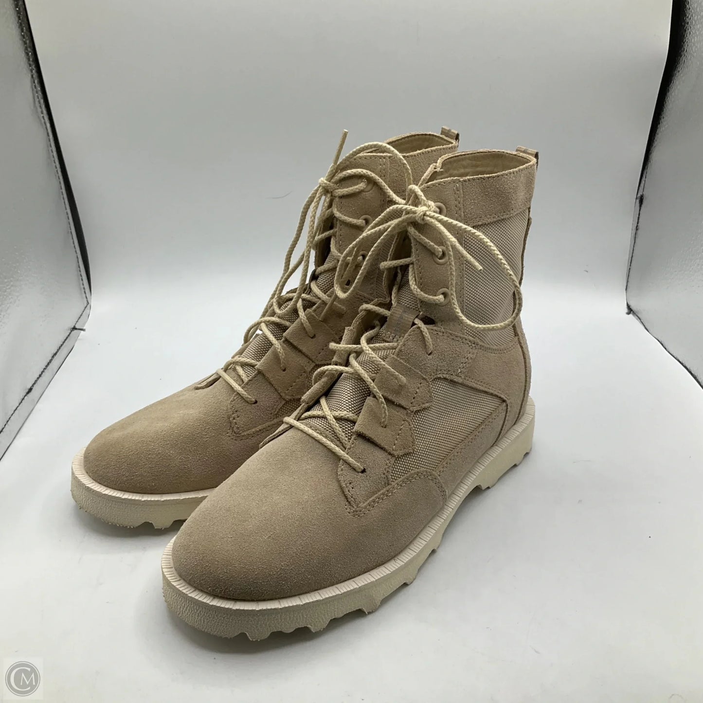 Boots Ankle Flats By Sorel In Cream, Size: 8.5