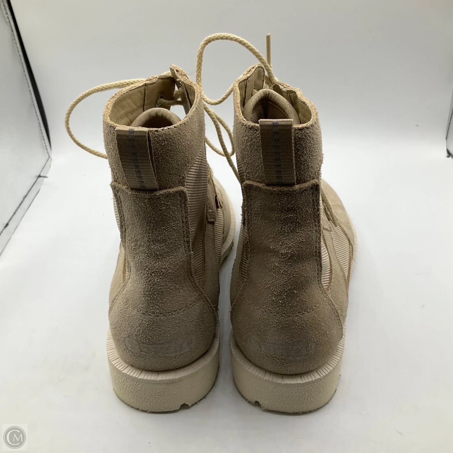 Boots Ankle Flats By Sorel In Cream, Size: 8.5