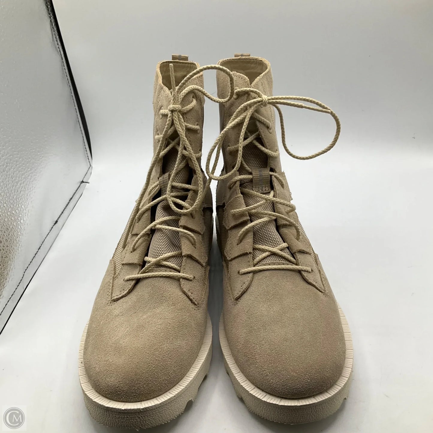 Boots Ankle Flats By Sorel In Cream, Size: 8.5