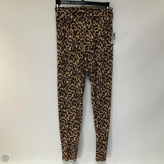 Athletic Leggings By Aerie In Animal Print, Size: L