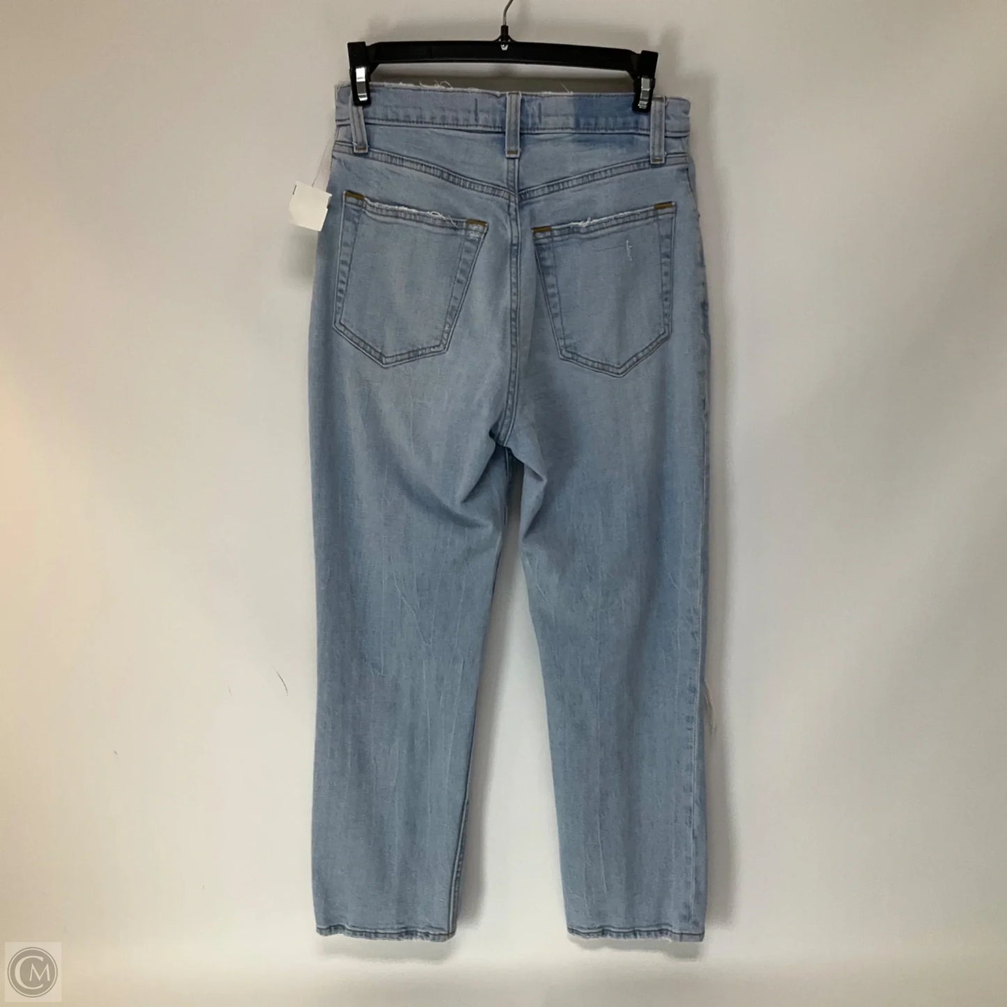 Jeans Straight By Abercrombie And Fitch In Blue Denim, Size: 2