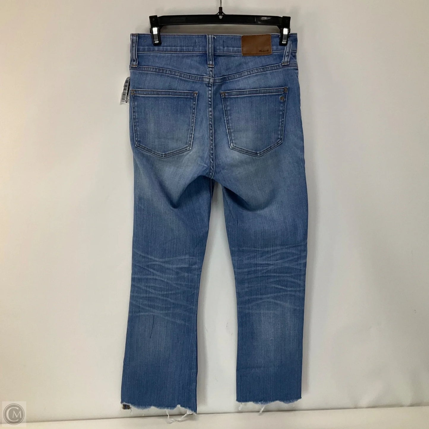 Jeans Straight By Madewell In Blue Denim, Size: 0
