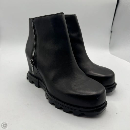 Boots Ankle Heels By Sorel In Black, Size: 6