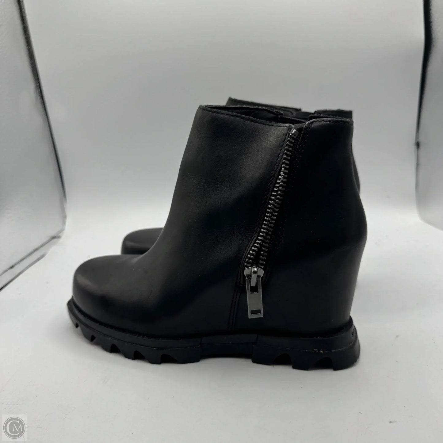 Boots Ankle Heels By Sorel In Black, Size: 6