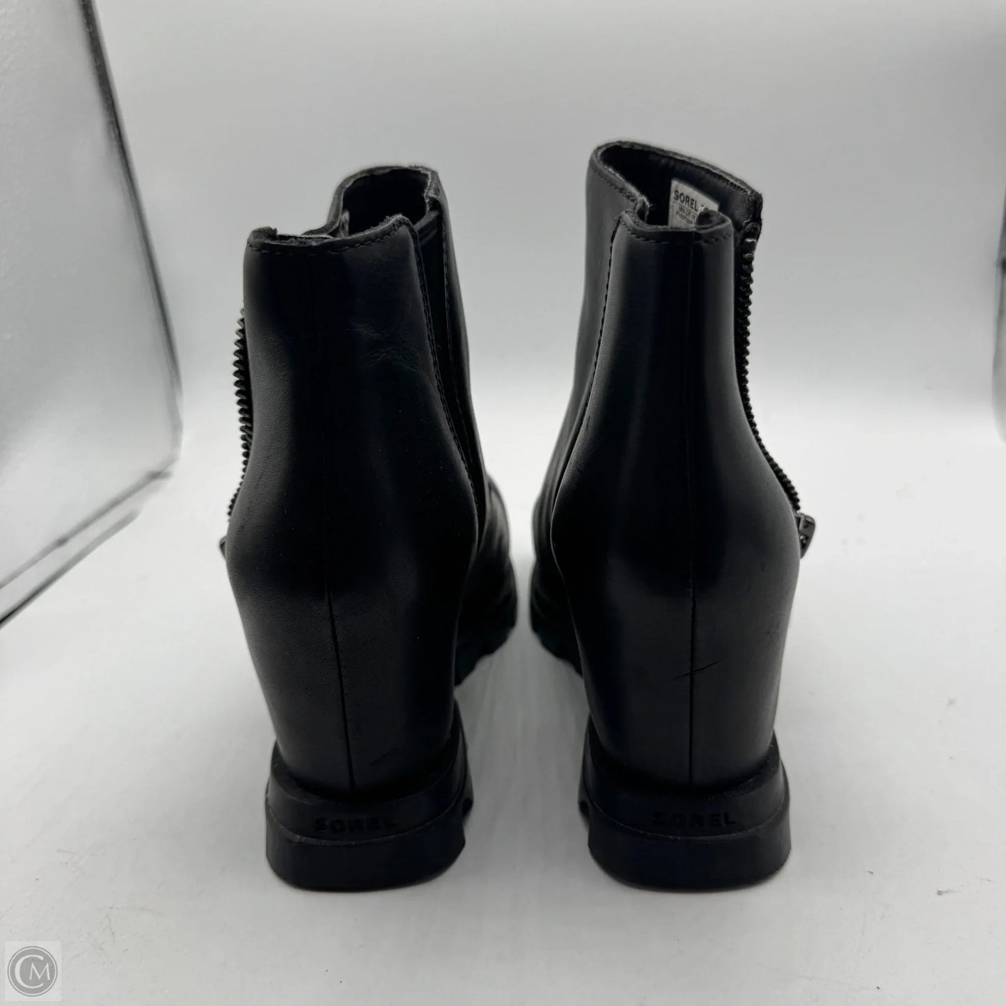 Boots Ankle Heels By Sorel In Black, Size: 6