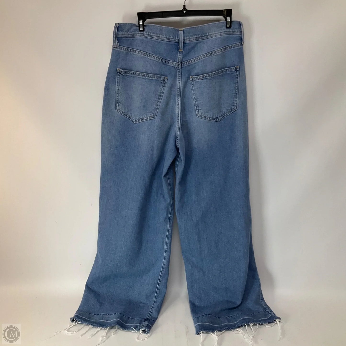 Jeans Wide Leg By Gap In Blue Denim, Size: 6