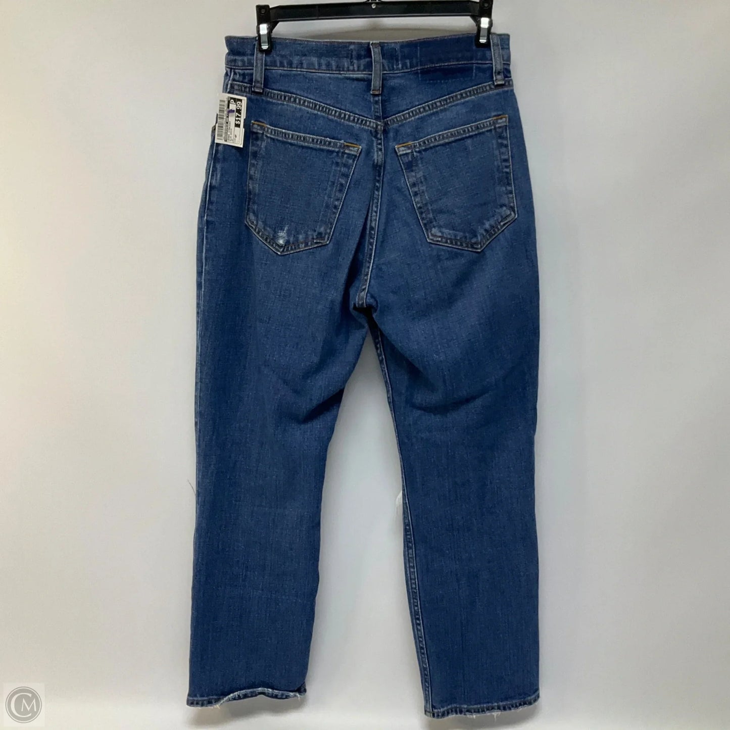 Jeans Straight By Abercrombie And Fitch In Blue Denim, Size: 4p