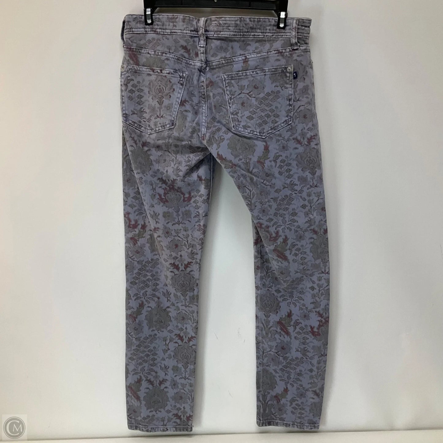 Jeans Skinny By Pilcro In Floral Print, Size: 2