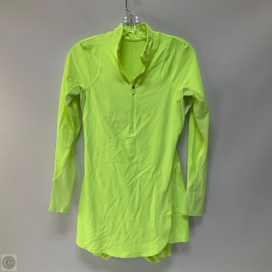 Athletic Dress By Lululemon In Yellow, Size: 4