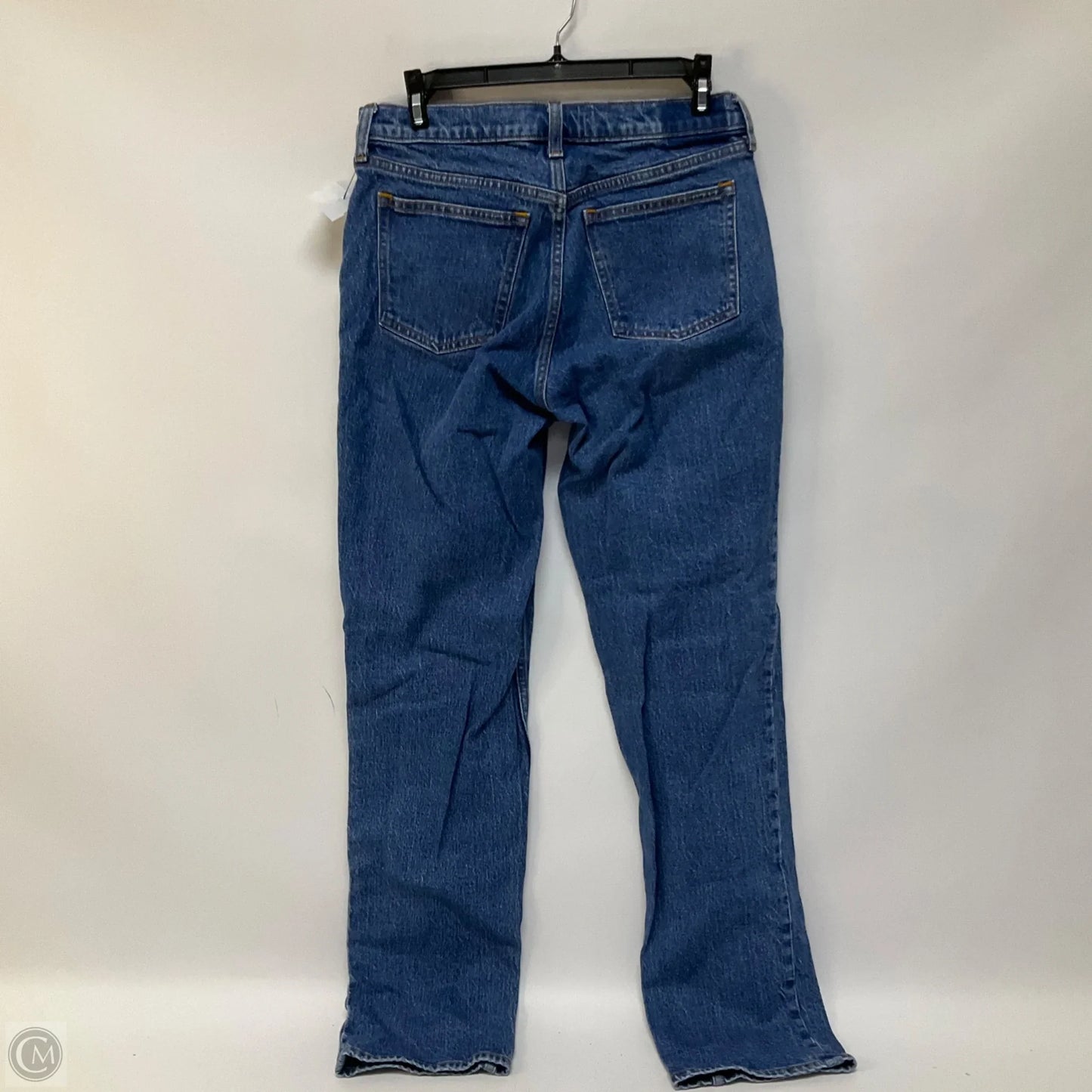 Jeans Straight By Abercrombie And Fitch In Blue Denim, Size: 4