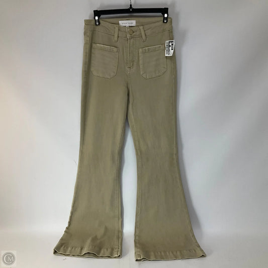 Jeans Flared By Risen In Tan Denim, Size: 0