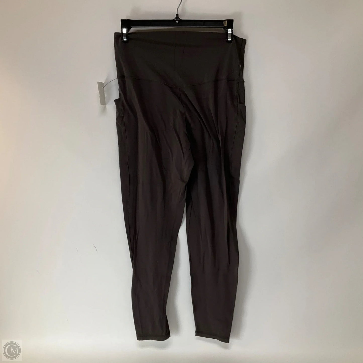 Athletic Leggings By Aerie In Grey, Size: L