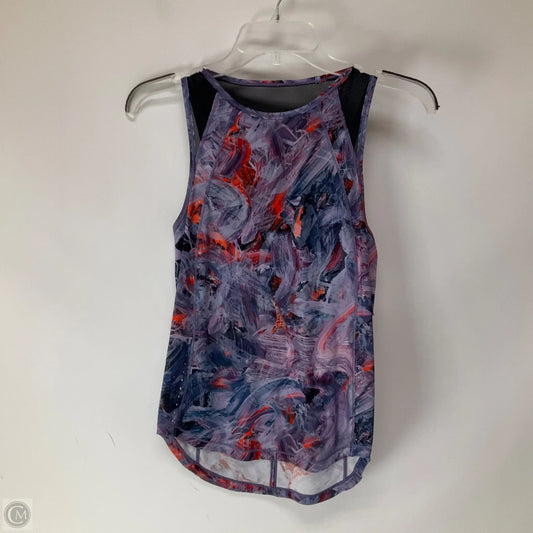 Athletic Tank Top By Lululemon In Multi-colored, Size: 6