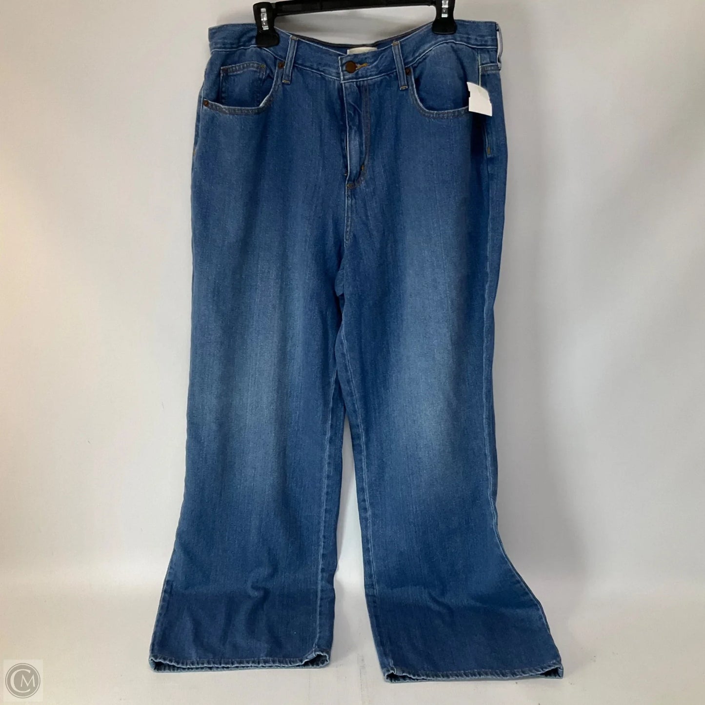 Jeans Wide Leg By Universal Thread In Blue Denim, Size: 14
