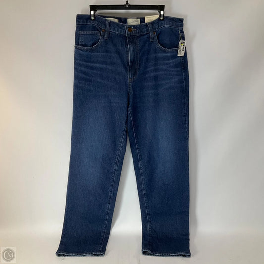 Jeans Straight By Universal Thread In Blue Denim, Size: 12