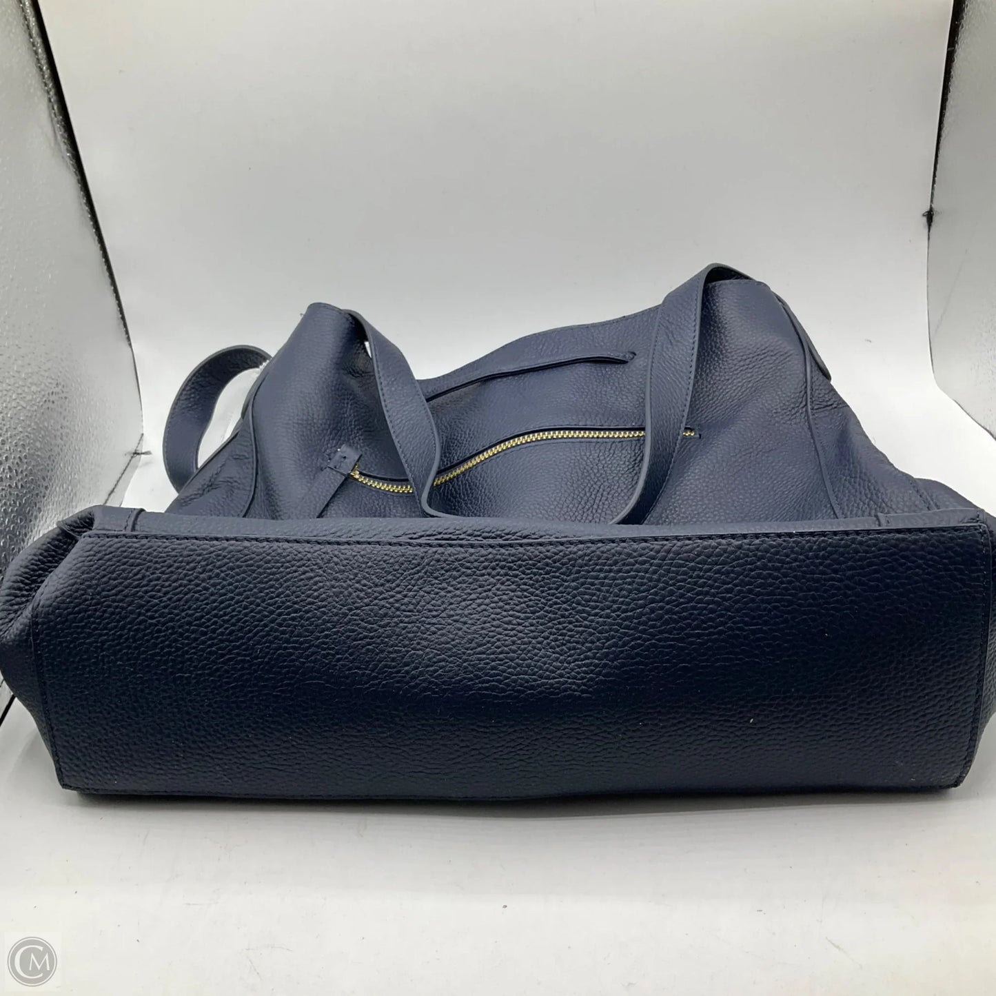 Handbag Leather By Cma, Size: Medium