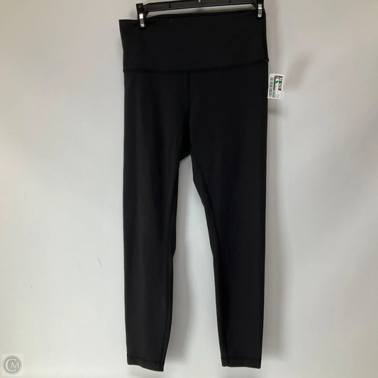 Athletic Leggings By Lululemon In Black, Size: 8