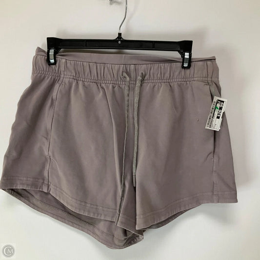 Athletic Shorts By Lululemon In Grey, Size: 6