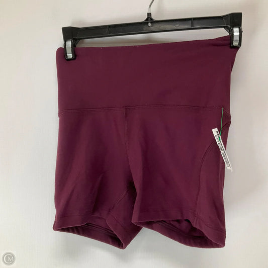 Athletic Shorts By Lululemon In Purple, Size: 2