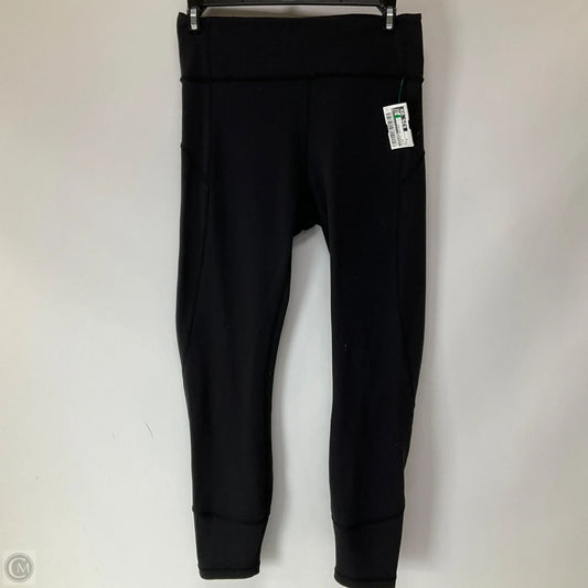 Athletic Leggings By Lululemon In Black, Size: 8