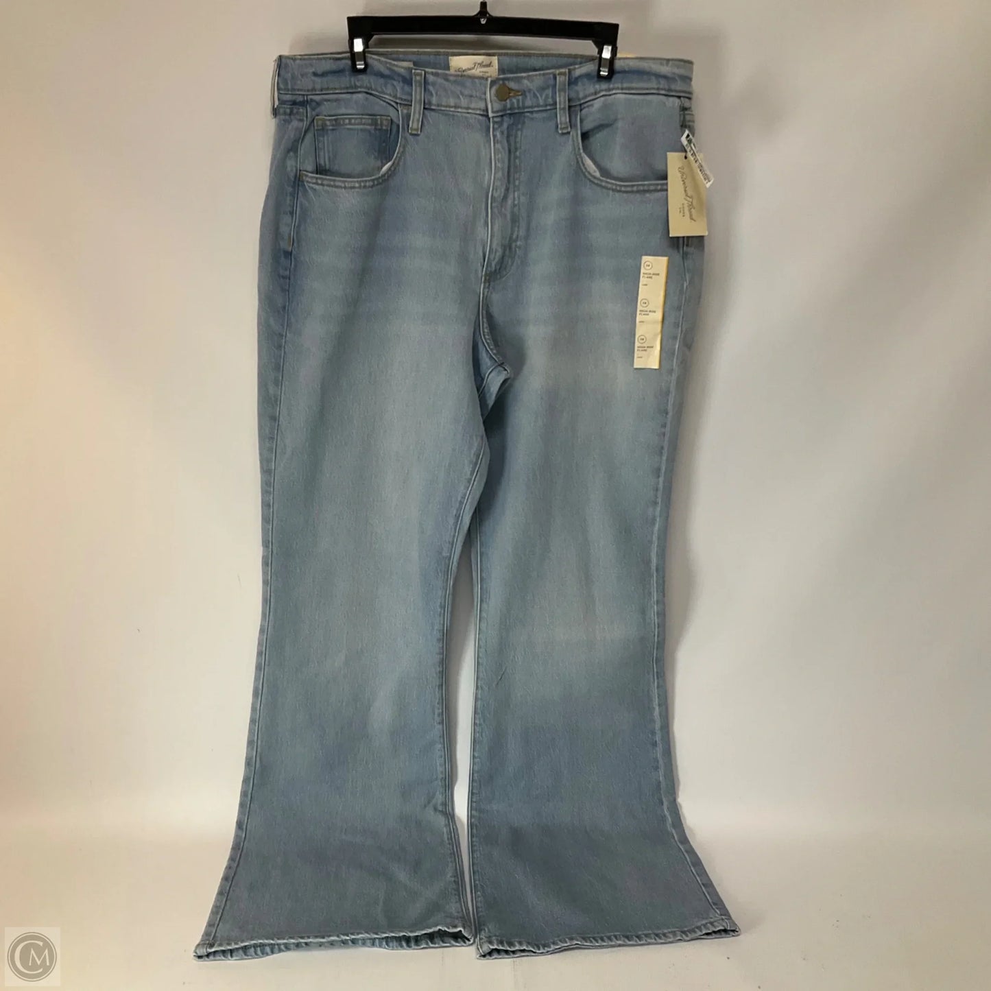 Jeans Flared By Universal Thread In Blue Denim, Size: 14l