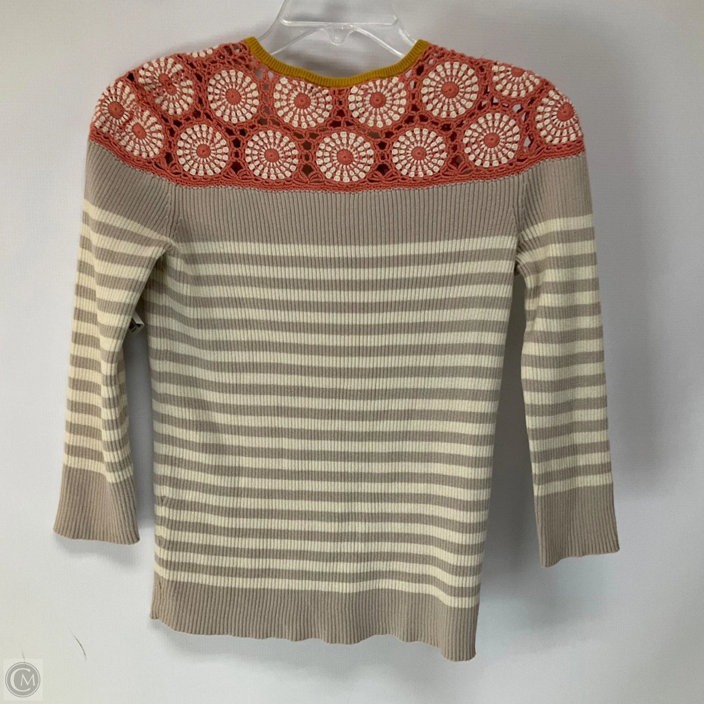 Top Long Sleeve Designer By Tory Burch In Multi-colored, Size: S