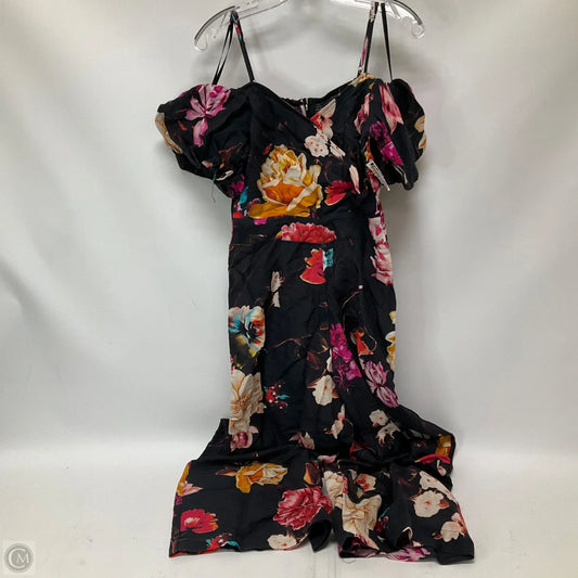 Jumpsuit By Anthropologie In Floral Print, Size: S