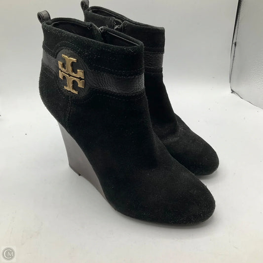Boots Designer By Tory Burch In Black, Size: 9.5