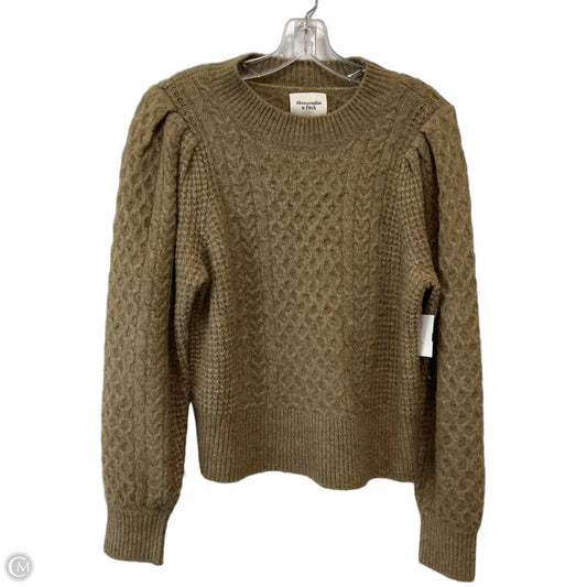 Sweater By Abercrombie And Fitch In Tan, Size: M