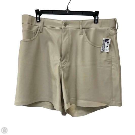 Shorts By Abercrombie And Fitch In Beige, Size: 14