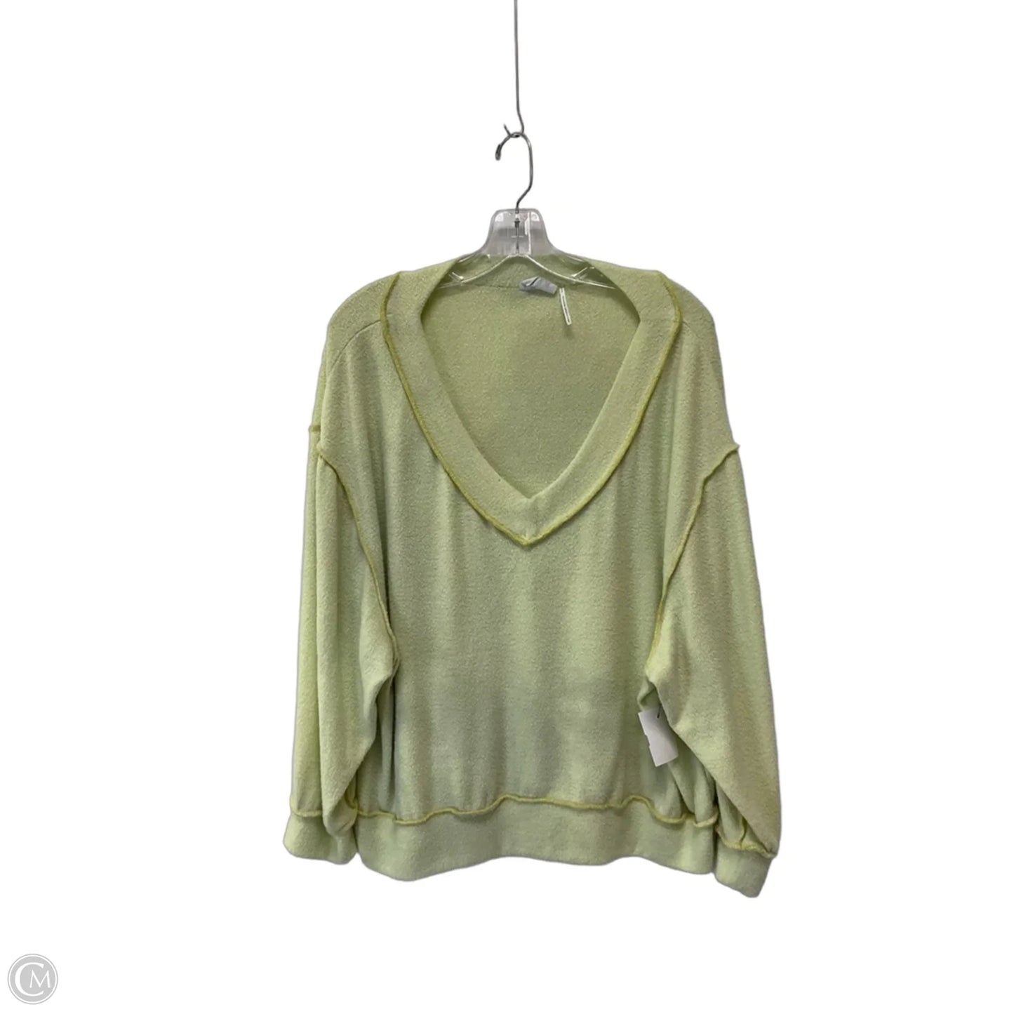 Top Long Sleeve By Out From Under In Yellow, Size: S