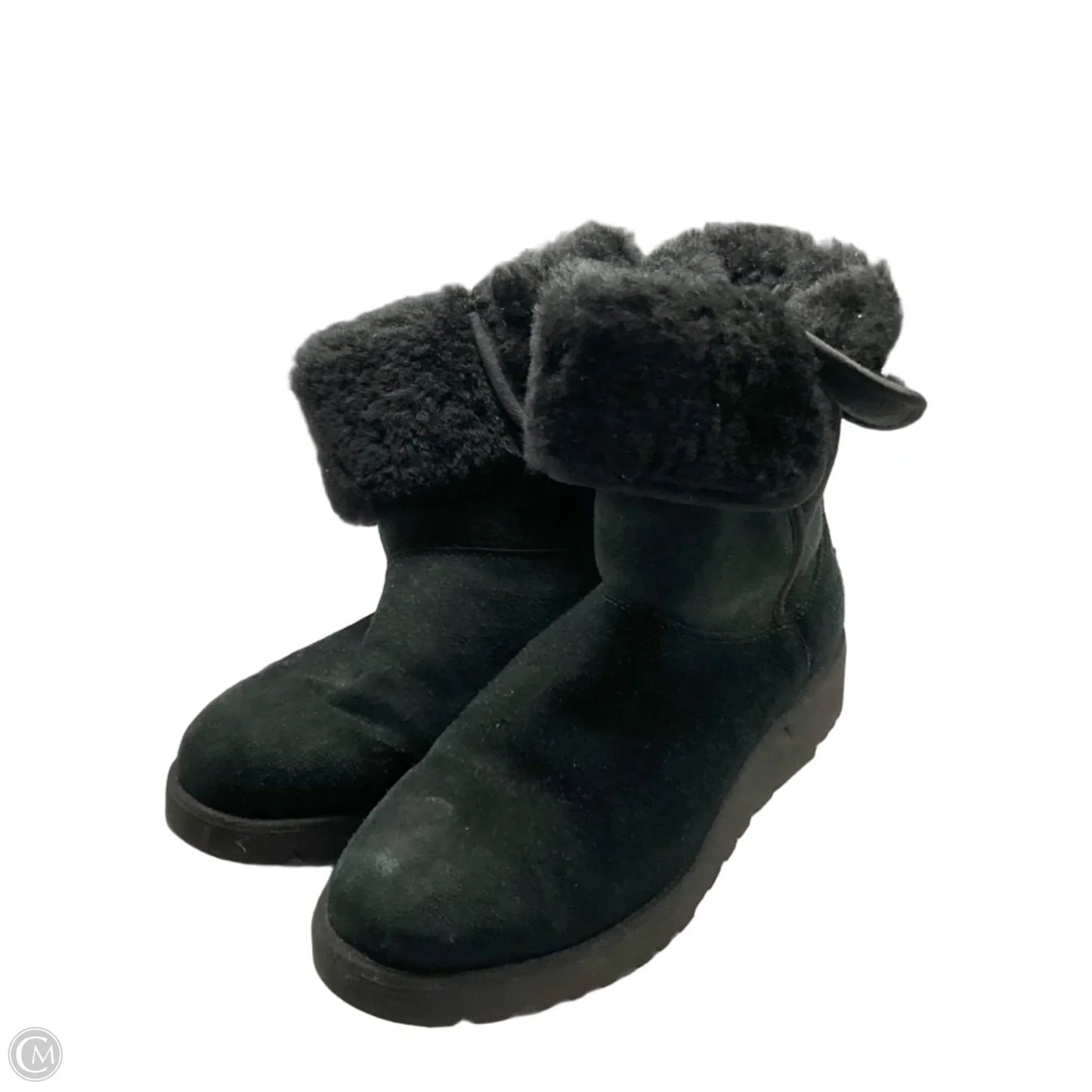 Boots Designer By Ugg In Black, Size: 9