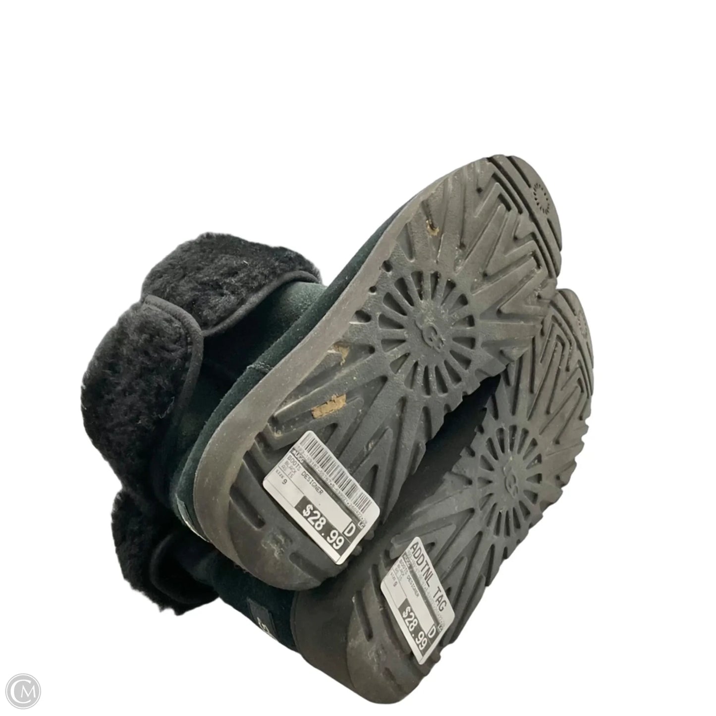 Boots Designer By Ugg In Black, Size: 9