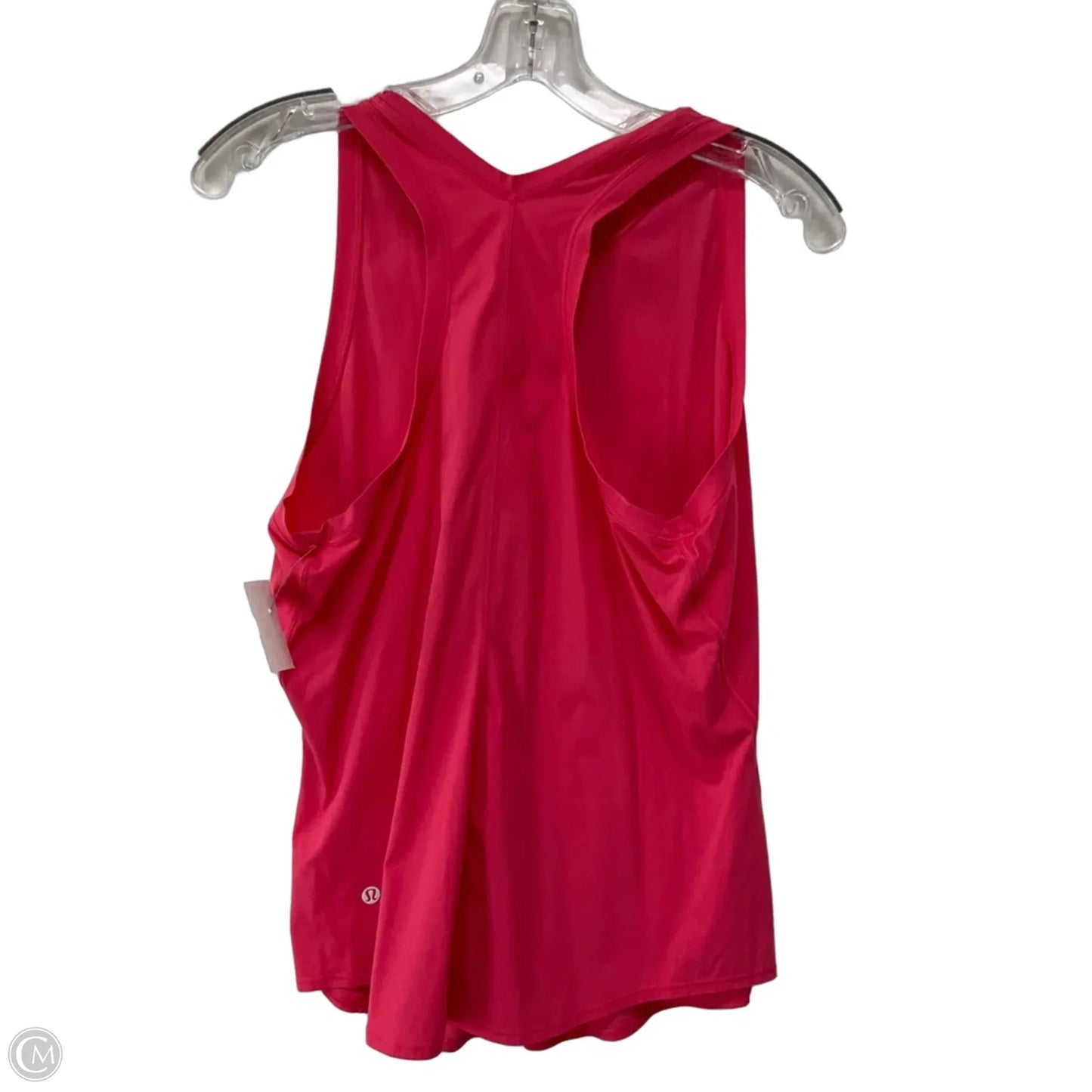 Athletic Tank Top By Lululemon In Pink, Size: 10
