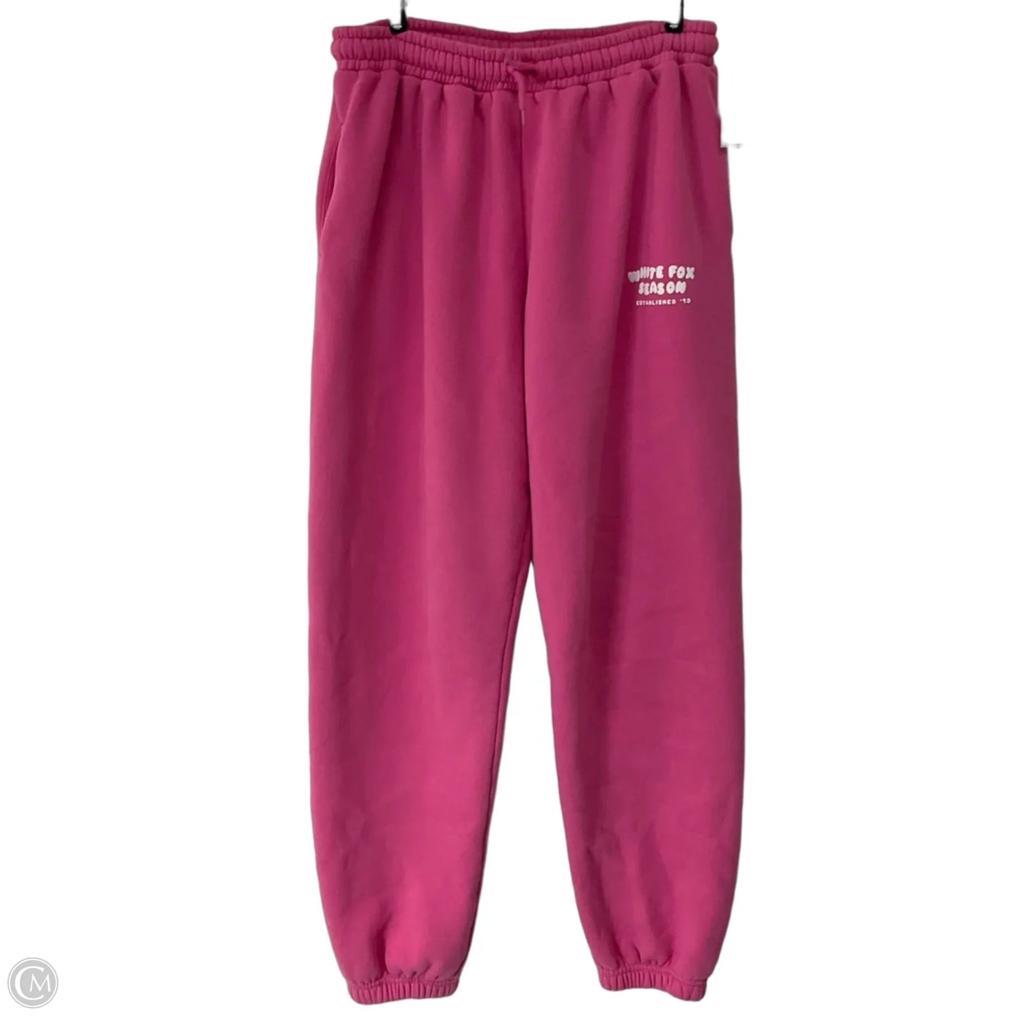 Pants Joggers By White Fox In Pink, Size: L