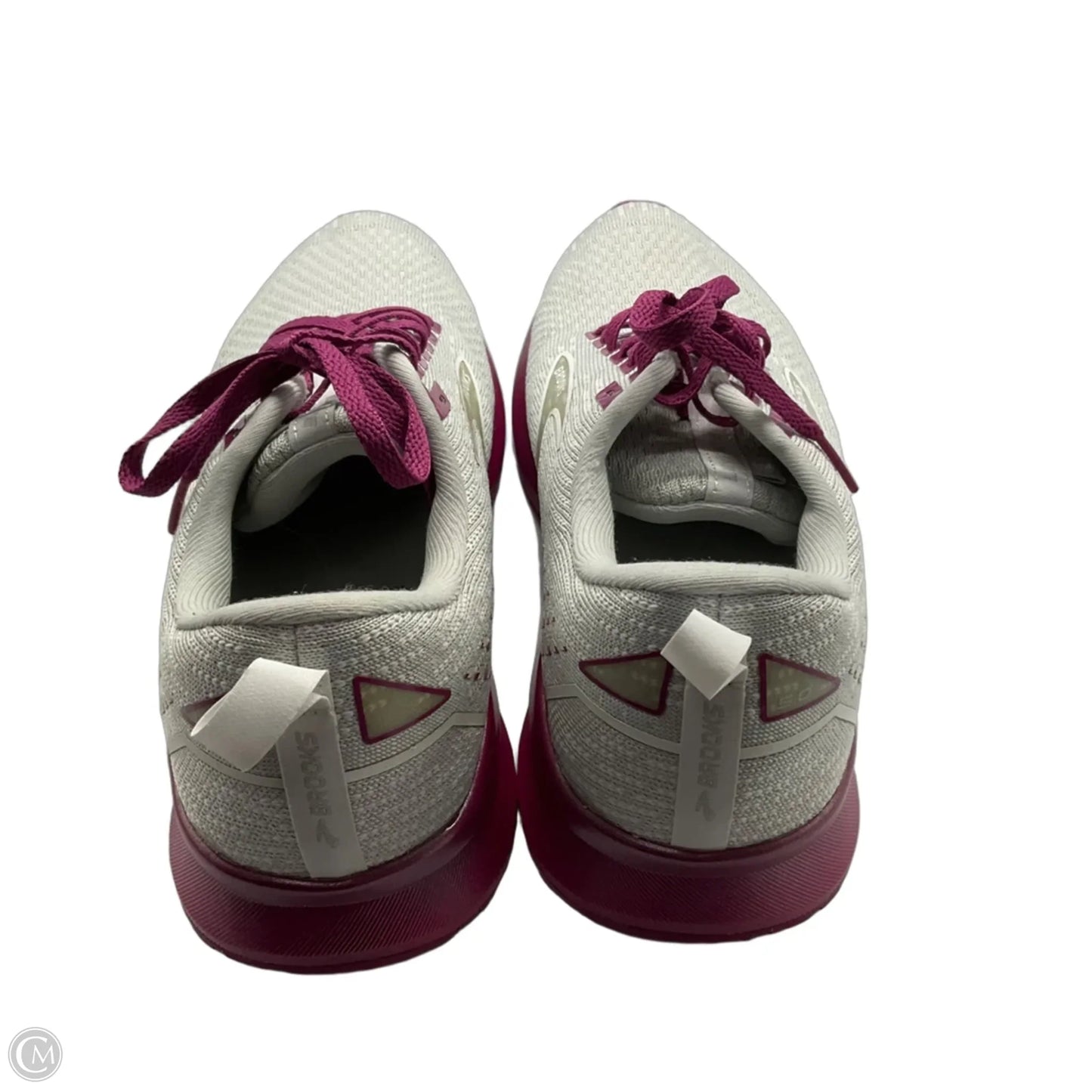 Shoes Athletic By Brooks In Grey & Purple, Size: 10.5