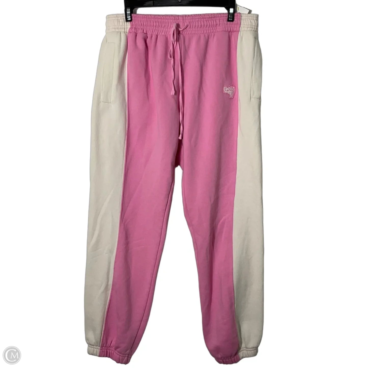 Pants Joggers By Gola In Pink & White, Size: M