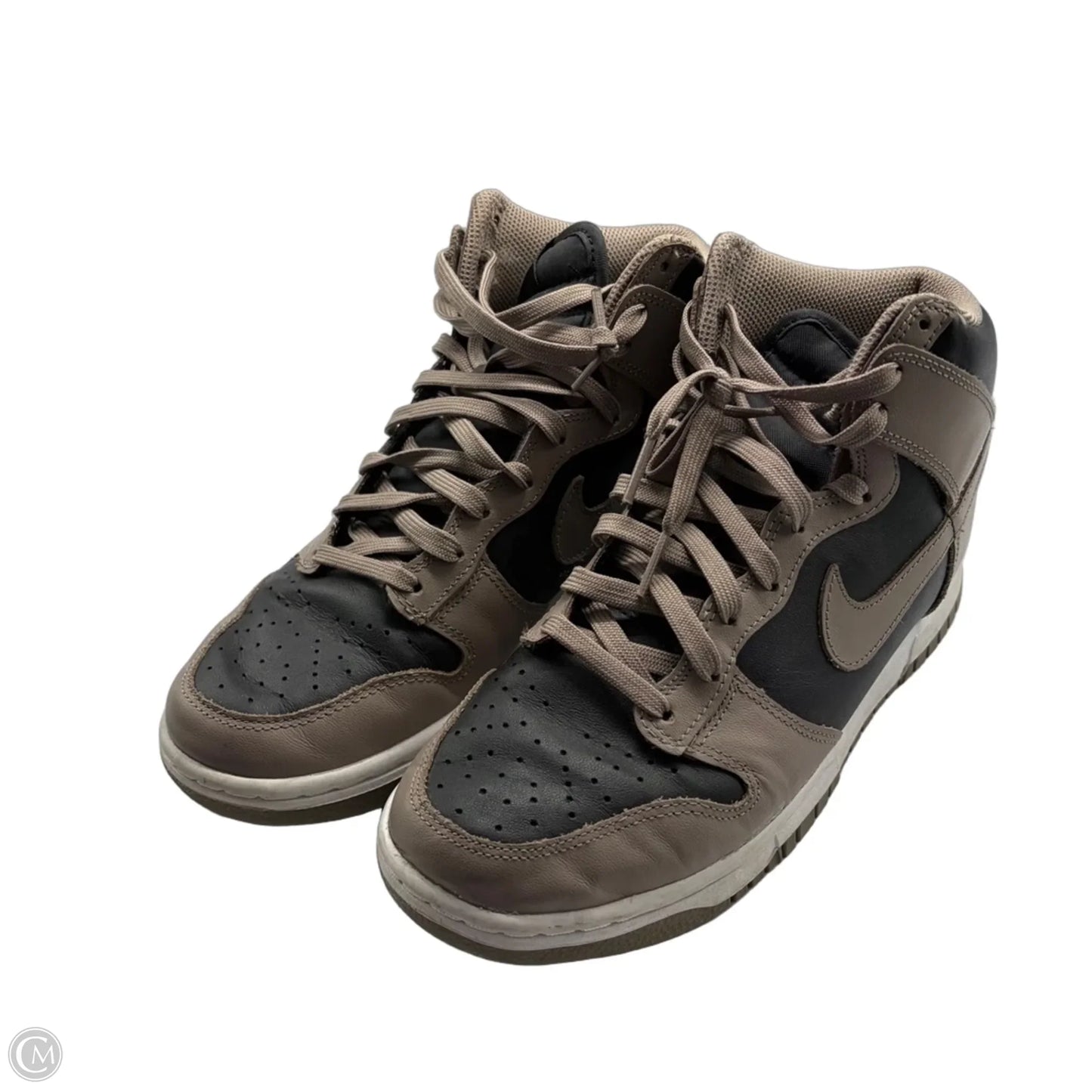 Shoes Sneakers By Nike In Black & Grey, Size: 8
