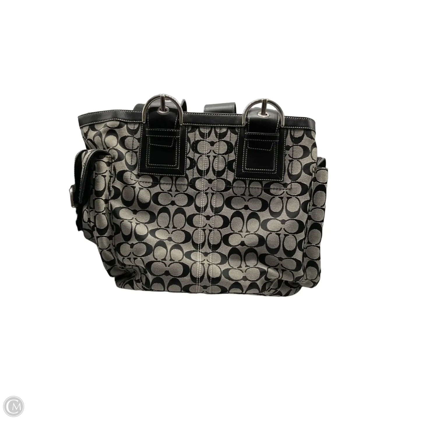 Tote Designer By Coach, Size: Medium