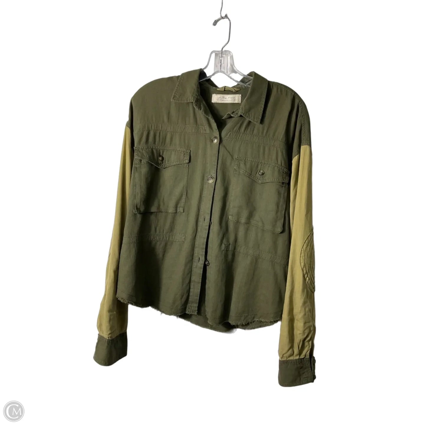 Top Long Sleeve By We The Free In Green, Size: M