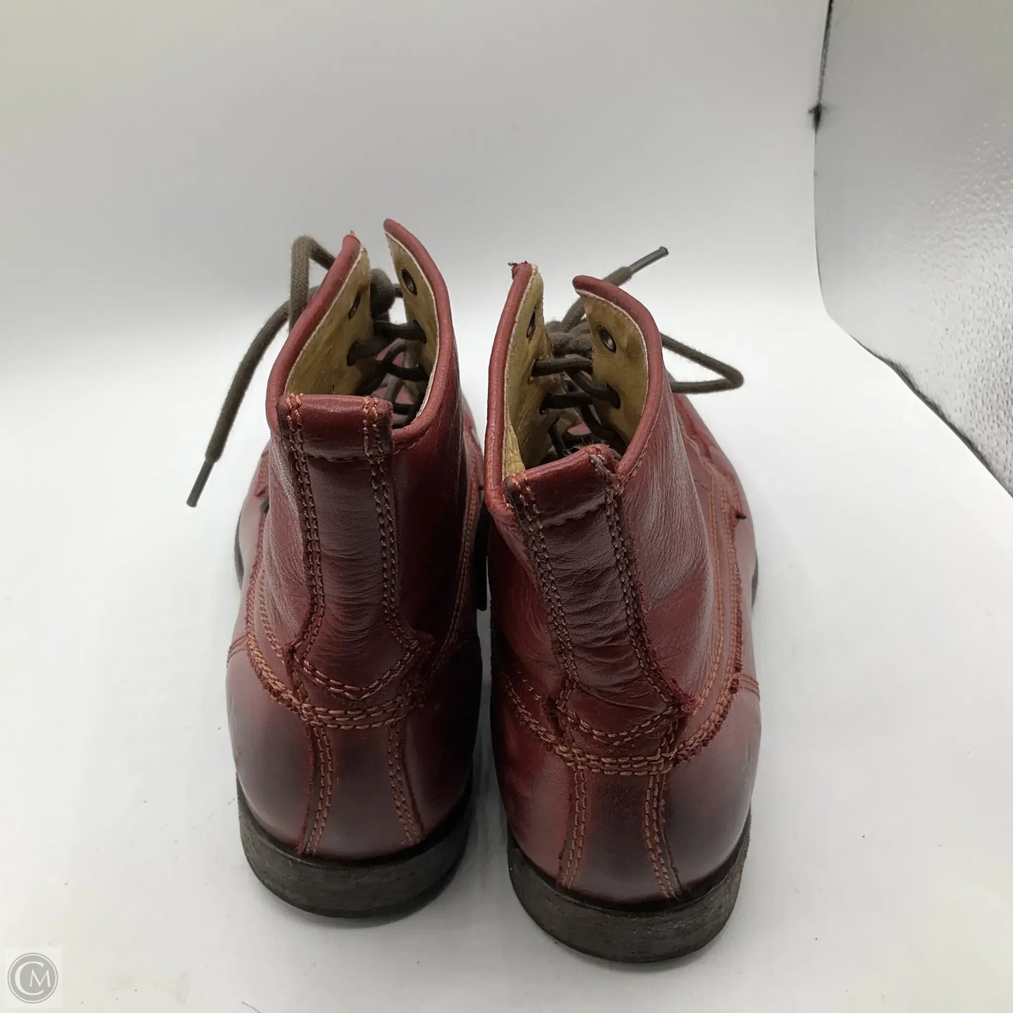 Boots Designer By Frye In Red, Size: 11
