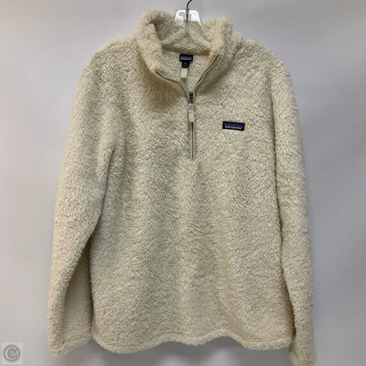 Athletic Fleece By Patagonia In Cream, Size: Xl