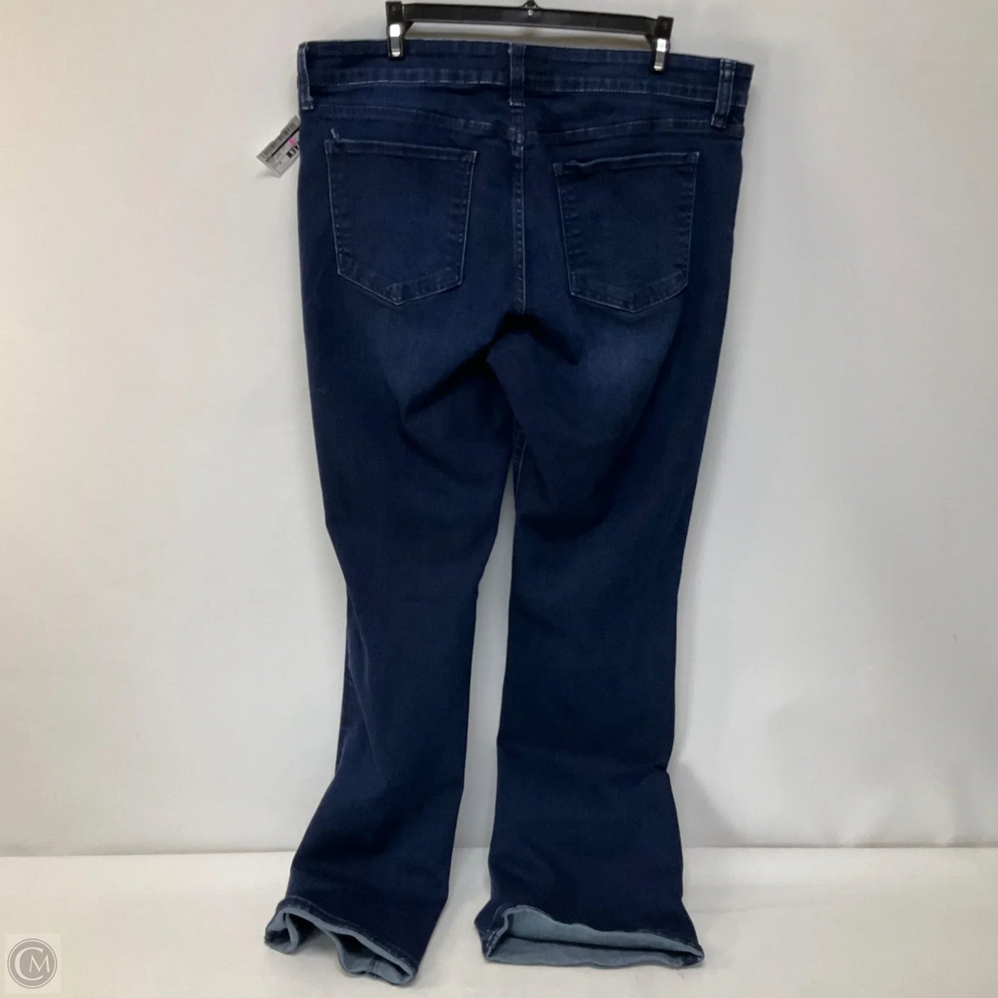 Jeans Boot Cut By Kut In Blue Denim, Size: 14