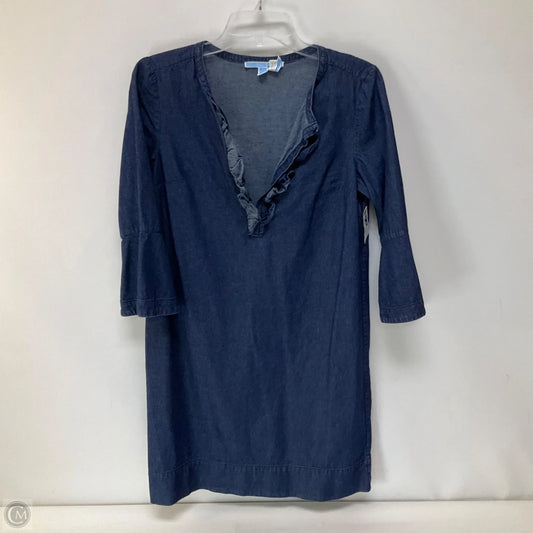 Dress Casual Short By Draper James In Blue Denim, Size: 6